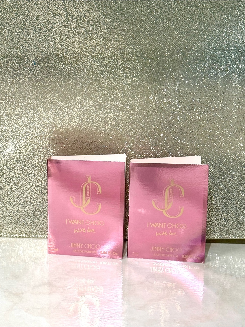 5 for $25 item 🌺 Jimmy Choo I Want Choo with Love Samples x2